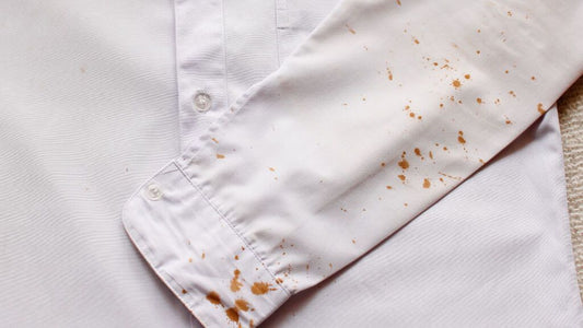 ¿Cómo sacar una mancha de óxido de la ropa?