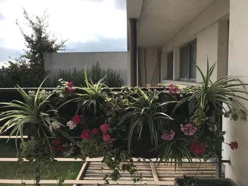 Jardinera Vertical Höllsen Para Balcon 150x50 cm Con Riego