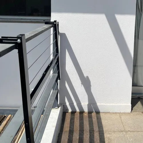 Tendedero Para Ropa Rebatible De Balcón Höllsen Aluminio