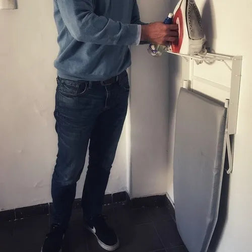 Tabla De Planchar De Pared Höllsen Con Funda Aluminizada