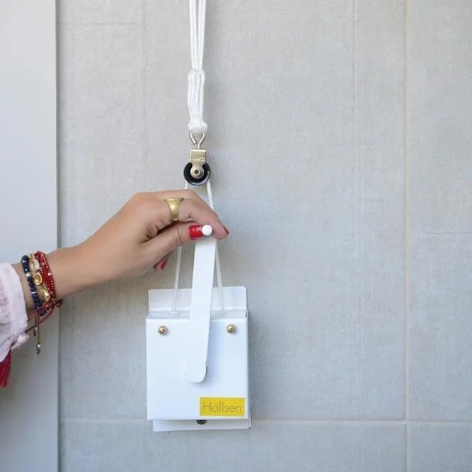 Tendedero De Techo Höllsen Con Manivela, No Se Oxida - Envío
