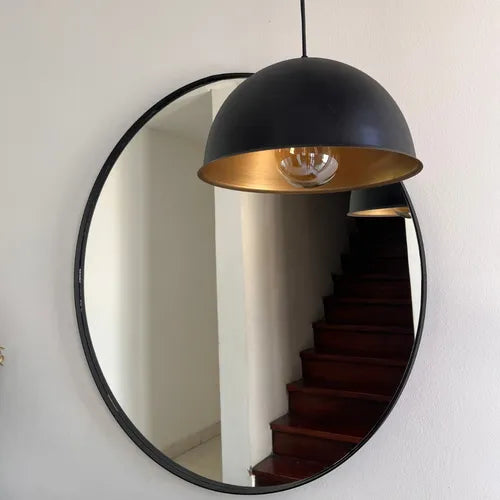 Lampara Colgante Campana Grande 30cm Techo E27 Höllsen