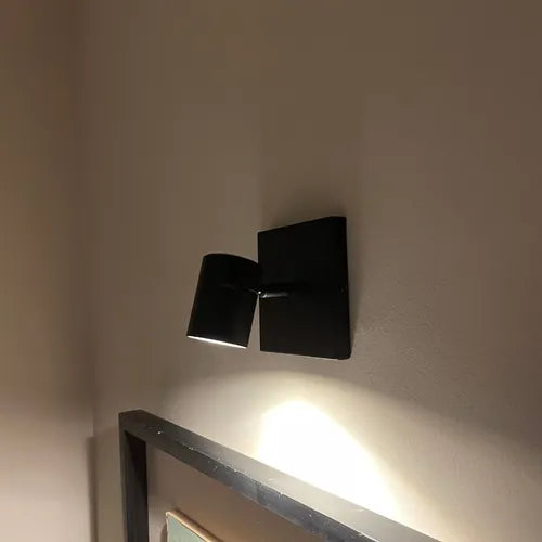 Aplique De Techo Y Pared Höllsen Con Base Cuadrada