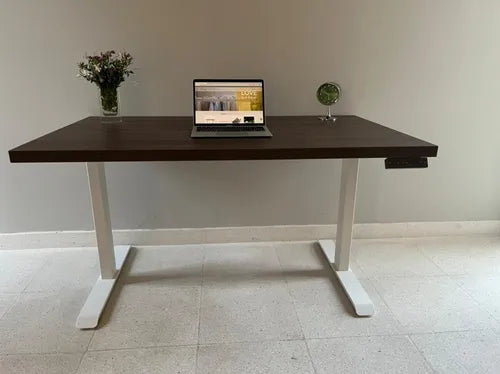 Escritorio Altura Regulable + Tapa Eurodecor 60x120 Höllsen