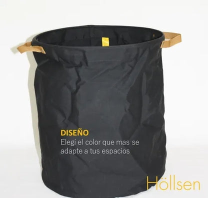 Cesto De Tela Para Ropa Sucia Höllsen Laundry Con Manijas