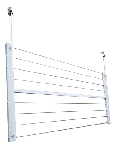 Tendedero Rebatible Pared Höllsen Aluminio Intemperie