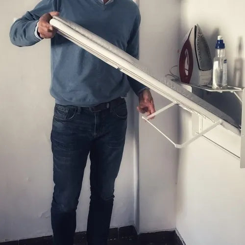 Tabla De Planchar De Pared Höllsen Con Funda Aluminizada