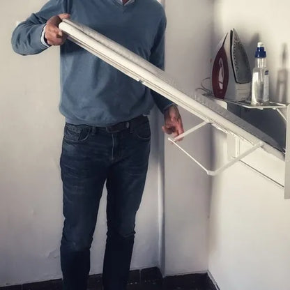 Tabla De Planchar De Pared Höllsen Con Funda Aluminizada