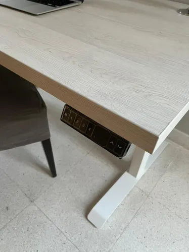 Escritorio Altura Regulable + Tapa Eurodecor 60x120 Höllsen