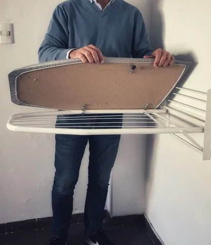 Tabla De Planchar De Pared Höllsen Con Funda Aluminizada